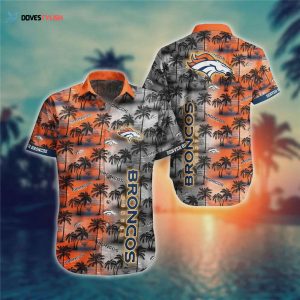 Denver Broncos NFL Mix Color Hawaiian Shirt