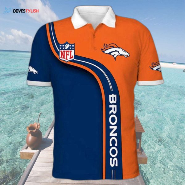 Denver Broncos NFL Polo Shirt Gift for Men Women