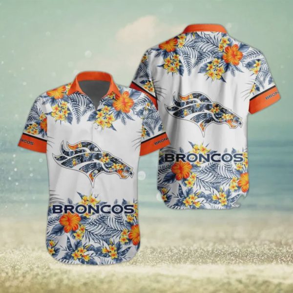 Denver Broncos NFL Special Floral Tropical Team Hawaiian Shirt