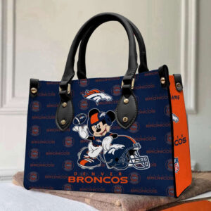 Denver Broncos – PERSONALIZED Women Bag and Women Wallet ComboDisney Bag and Wallet Disney Bag and Wallet