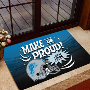Detroit Lions Doormat Home Decor 2025