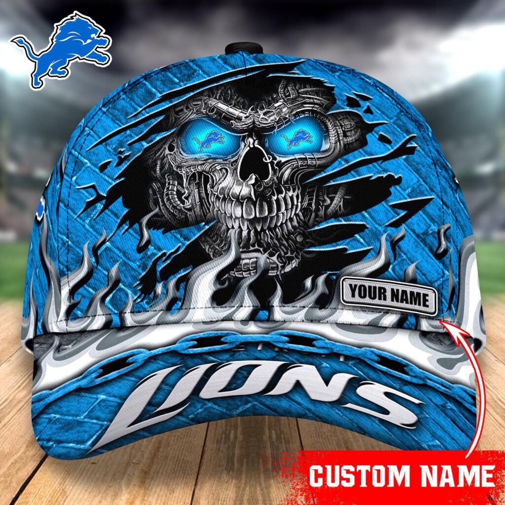 Detroit Lions NFL Classic CAP Hats For Fans Custom