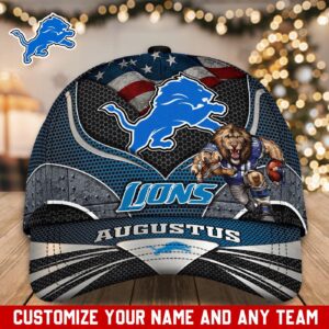 Detroit Lions NFL Classic CAP Hats For Fans Custom
