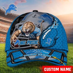 Detroit Lions NFL Classic CAP Hats For Fans Custom