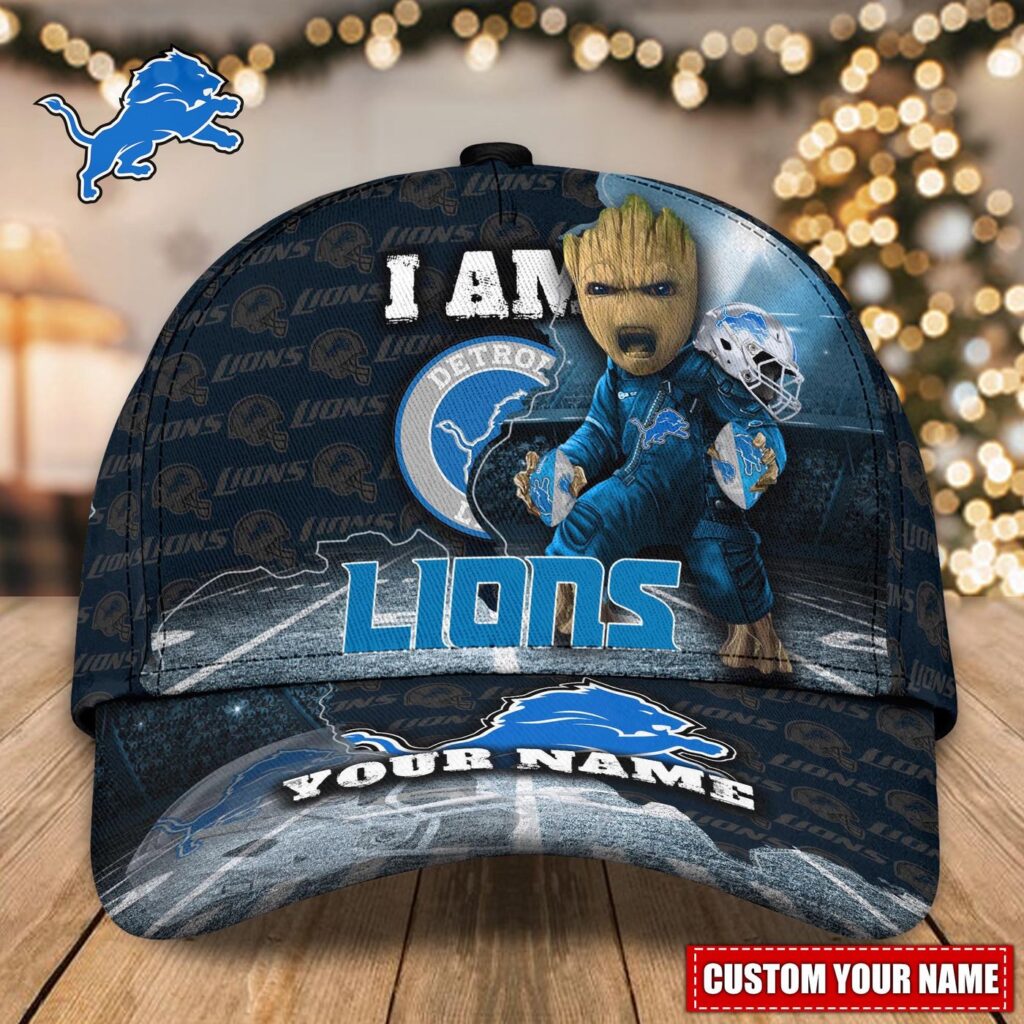 Detroit Lions NFL Classic CAP Hats For Fans custom