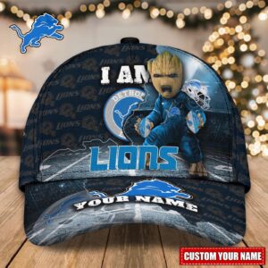 Detroit Lions NFL Classic CAP Hats For Fans custom