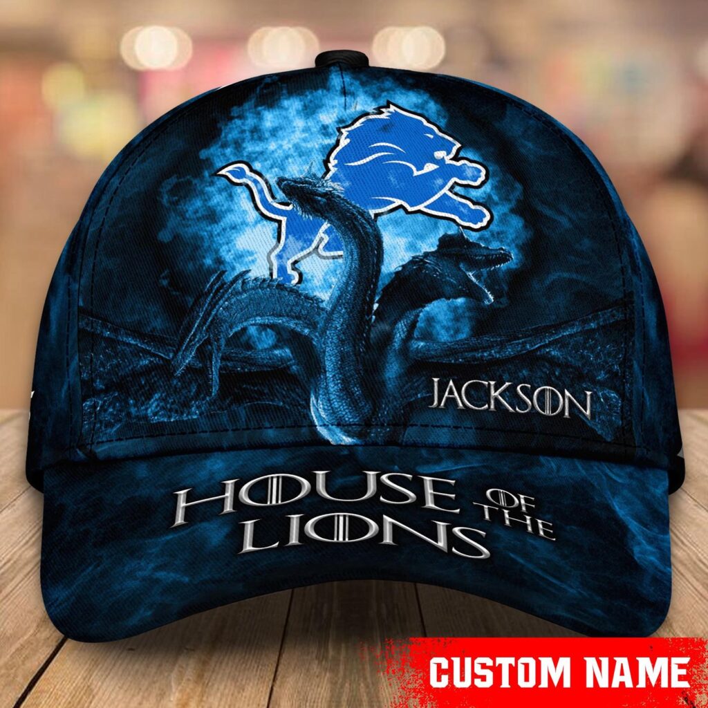 Detroit Lions NFL Classic CAP Hats For Fans Custom