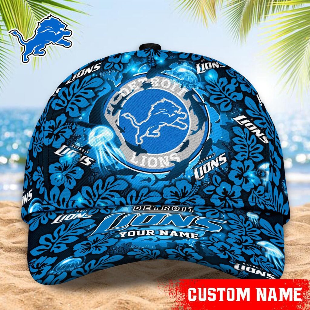 Detroit Lions NFL Classic CAP Hats For Fans Custom
