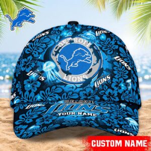 Detroit Lions NFL Classic CAP Hats For Fans Custom