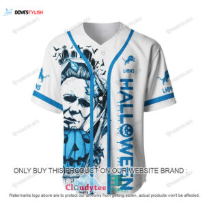 Custom Detroit Lions Baseball Jersey Personalized & Stylish