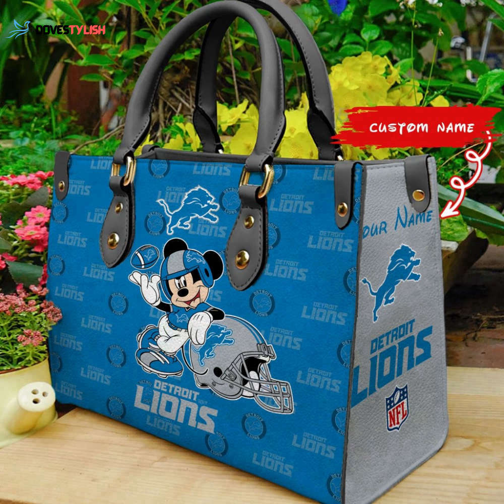 Detroit Lions – PERSONALIZED Women Bag and Women Wallet ComboDisney Bag and Wallet Disney Bag and Wallet Detroit Lions – PERSONALIZED Women Bag and Women Wallet ComboDisney Bag and Wallet Disney Bag and Wallet