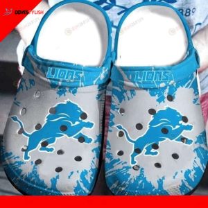 Detroit Lions Team Crocband Clogs Clogs