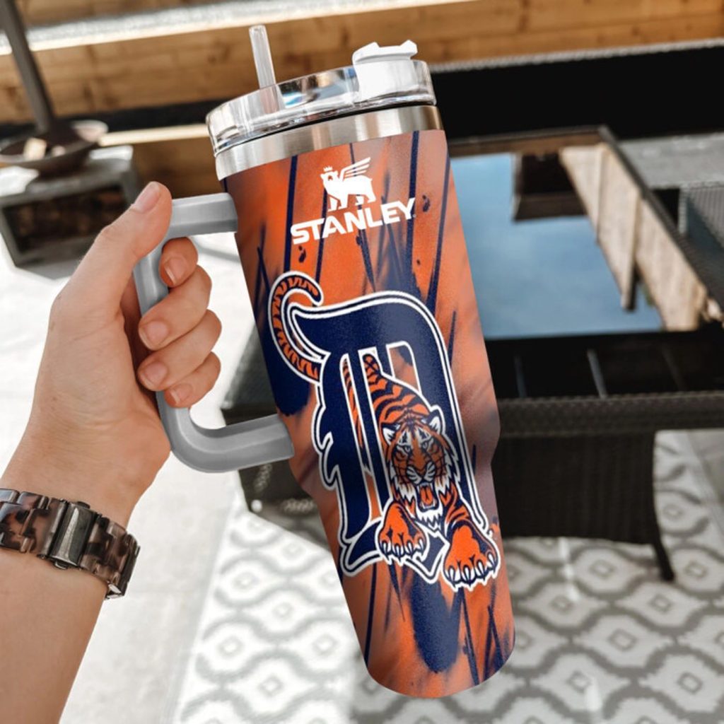 Detroit Tigers Stanley Tumbler – Gift for Fan Men Women