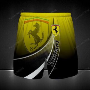 Ferrari Personalized Fashion Men Hawaiian Shorts Pant