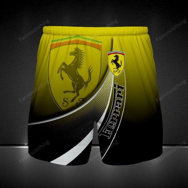 Ferrari Personalized Fashion Men Hawaiian Shorts Pant