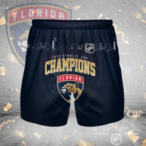 Florida Panthers NHL Personalized Men Hawaiian Shorts Pant For Fan