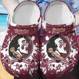 Florida State Seminoles Clog Shoes, Water Shoes - Gift for Men Women Fans - Gift for Men Women Fans