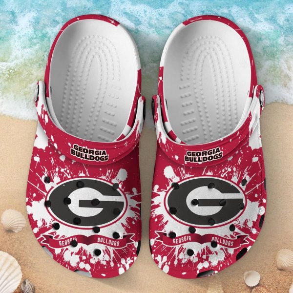 Georgia Bulldogs Clog Shoes, Water Shoes – Gift for Men Women Fans – Gift for Men Women Fans