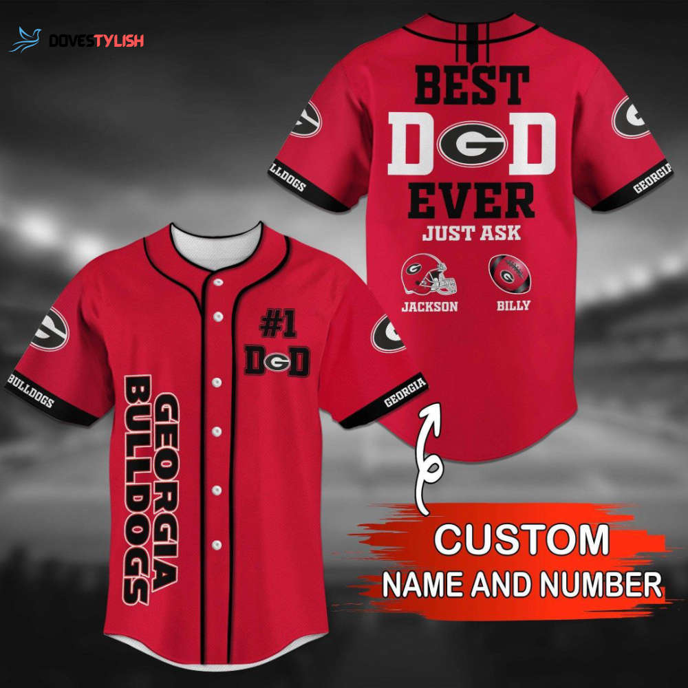 Custom Georgia Bulldogs Baseball Jersey – Personalized Team Gear Custom Georgia Bulldogs Baseball Jersey – Personalized Team Gear