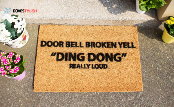 Goat Away Easy Clean Welcome DoorMat