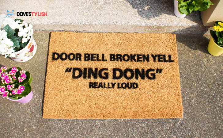 Goat Away Easy Clean Welcome DoorMat Goat Away Easy Clean Welcome DoorMat