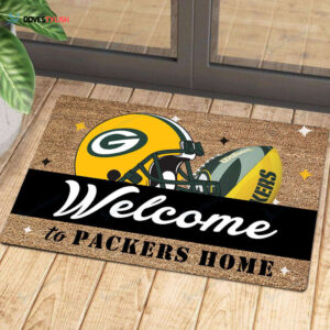 Green Bay Packers Doormat Home Decor 2024 2025 26