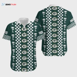 Green Bay Packers New Coconut Trees Hawaiian Shirt