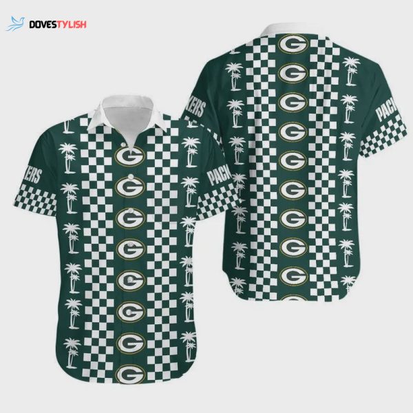 Green Bay Packers New Coconut Trees Hawaiian Shirt