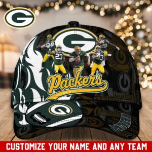Green Bay Packers NFL Classic CAP Hats For Fans Custom