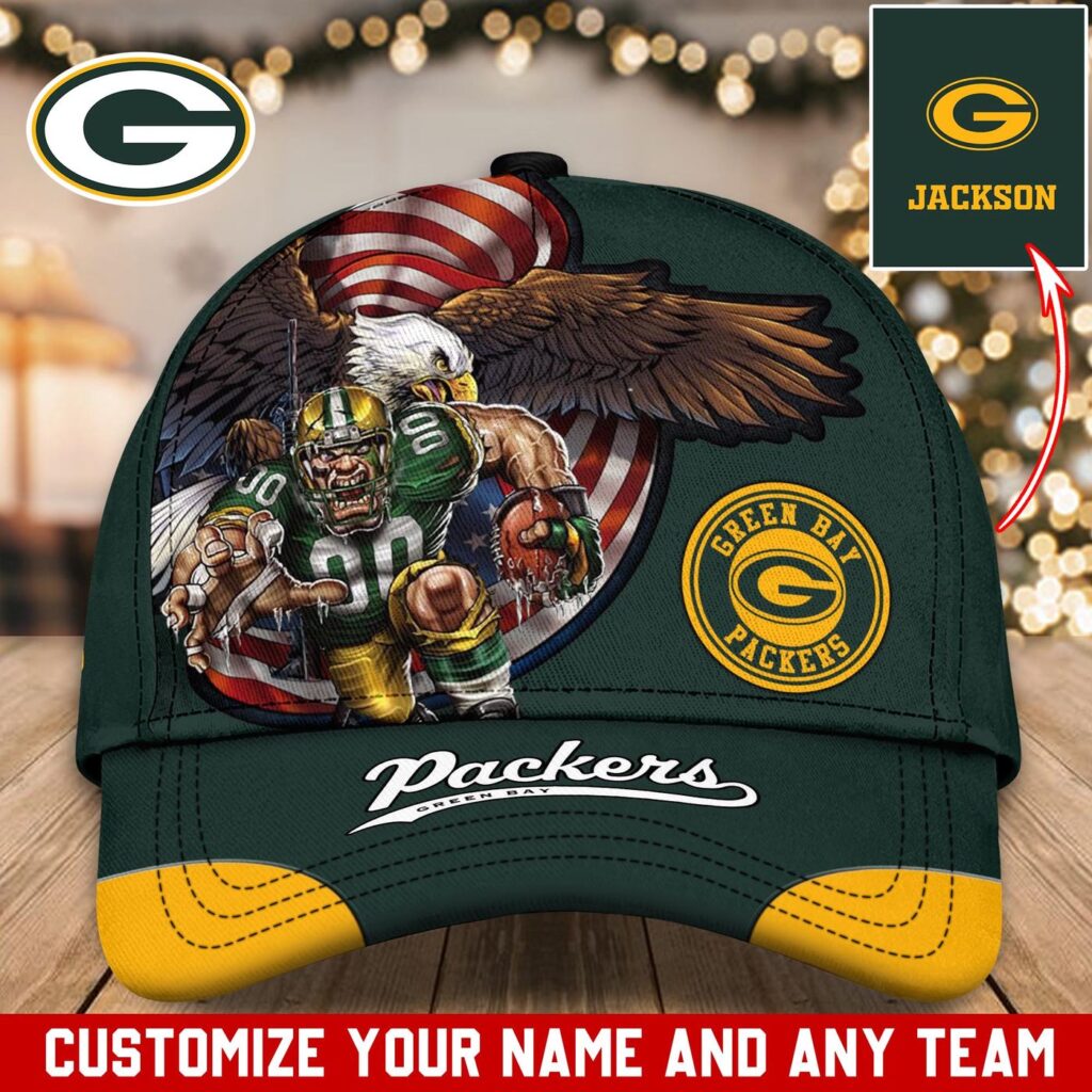 Green Bay Packers NFL Classic CAP Hats For Fans Custom Green Bay Packers NFL Classic CAP Hats For Fans Custom