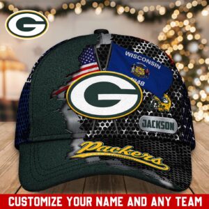 Green Bay Packers NFL Classic CAP Hats For Fans Custom
