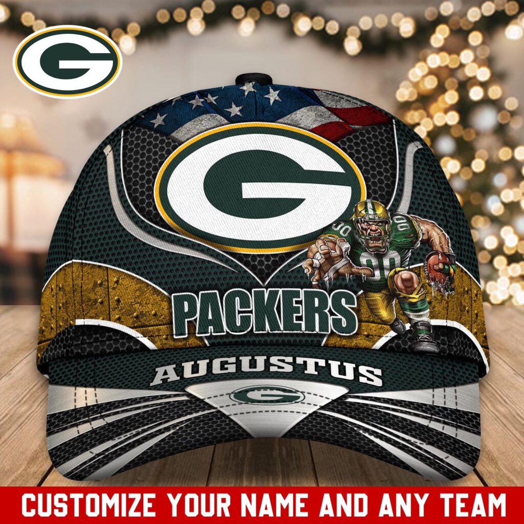Green Bay Packers NFL Classic CAP Hats For Fans Custom Green Bay Packers NFL Classic CAP Hats For Fans Custom