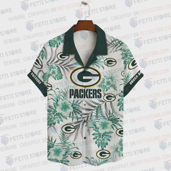 Green Bay Packers NFL Pattern Hawaiian Shirt