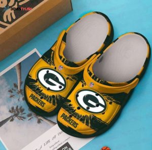 Green Bay Packers NFL teams Rubber Clogs Shoes Clogs Unisex Footwear