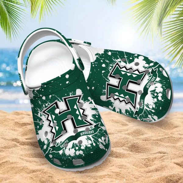 Hawaii Rainbow Warriors Clog Shoes, Water Shoes – Gift for Men Women Fans – Gift for Men Women Fans