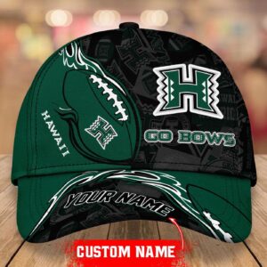 Hawaii Rainbow Warriors NCAA Personalized 3D Classic Cap For Fan