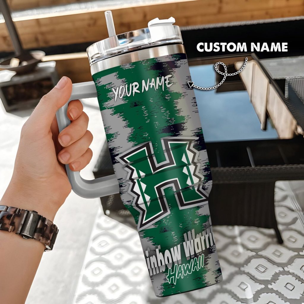 Hawaii Rainbow Warriors Stanley Tumbler – Gift for Fan Men Women Hawaii Rainbow Warriors Stanley Tumbler – Gift for Fan Men Women