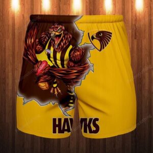 Hawthorn Football Club Personalized Fashion Men Hawaiian Shorts Pant