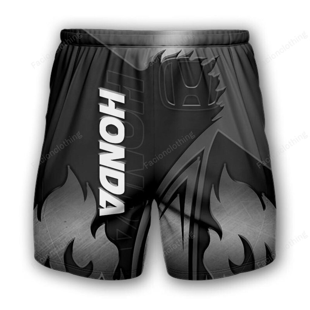 Honda Personalized Fashion Men Hawaiian Shorts Pant