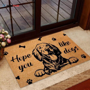 Hope You Like Dog Easy Clean Welcome DoorMat