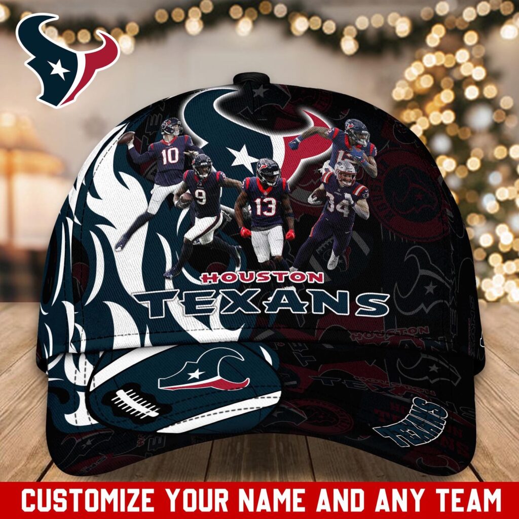Houston Texans NFL Classic CAP Hats For Fans Custom