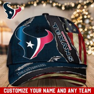 Houston Texans NFL Classic CAP Hats For Fans Custom
