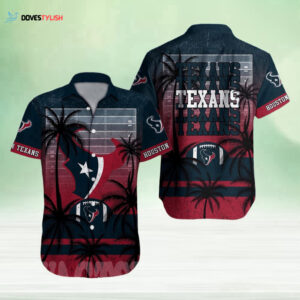 Houston Texans NFL Hawaiian Shirt: Stylish Texan Fan Gear - Limited Stock!