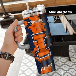 Illinois Fighting Illini Stanley Tumbler - Gift for Fan Men Women
