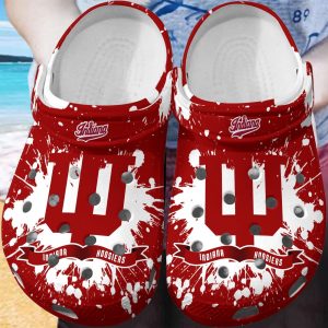 Indiana Hoosiers Clog Shoes, Water Shoes – Gift for Men Women Fans – Gift for Men Women Fans