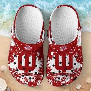 Indiana Hoosiers Clog Shoes, Water Shoes - Gift for Men Women Fans - Gift for Men Women Fans 3