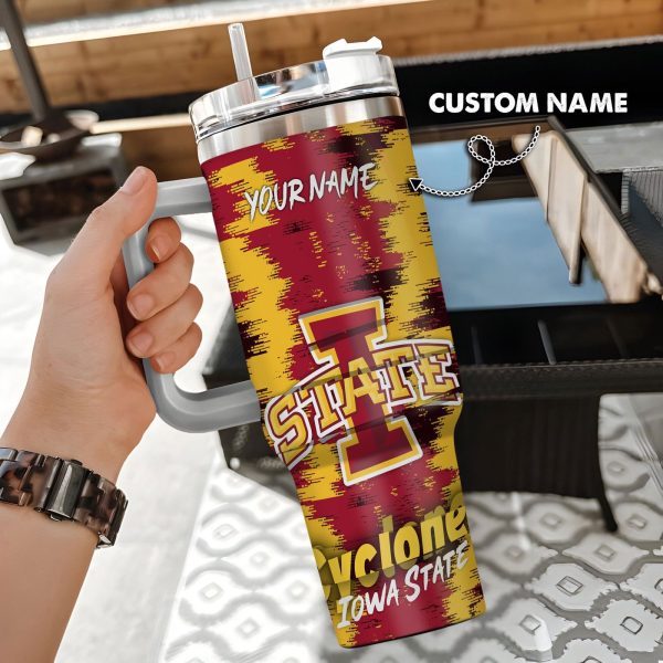 Iowa State Cyclones Stanley Tumbler – Gift for Fan Men Women – Gift for Fan Men Women