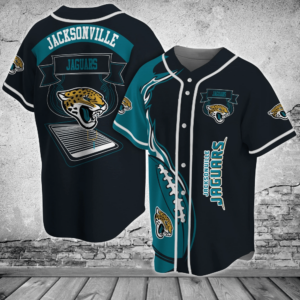 Authentic Jacksonville Jaguars NFL Baseball Jersey - Classic Design for Fans FVJ