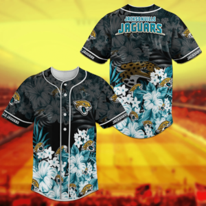 Authentic Jacksonville Jaguars NFL Baseball Jersey Shirt - For Die-Hard Fans