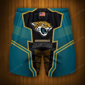 Jacksonville Jaguars Personalized Fashion Men Hawaiian Shorts Pant